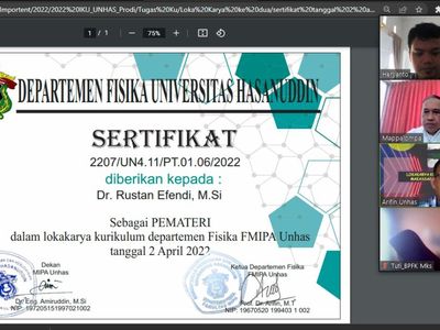 Lokakarya Lanjutan Fisika FMIPA Unhas